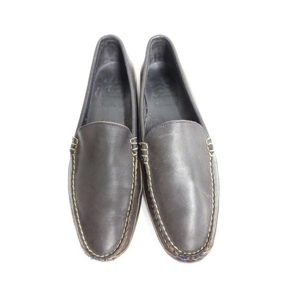 ALLEN EDMONDS Men Loafers Interstate 90 Navy Blue 12 D Driving Moccasins Leather main image 7